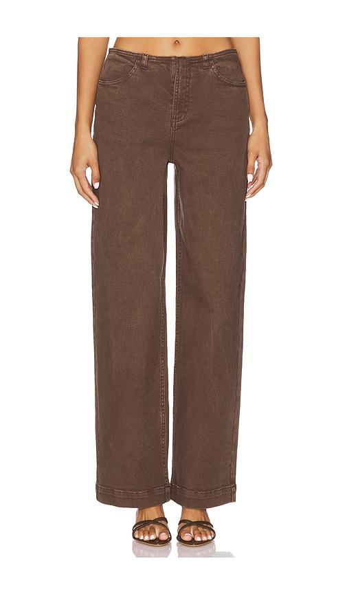 sovere zyra jeans in brown. - size l (also in s, xl)