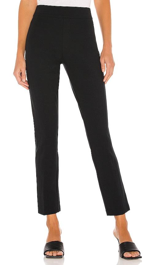 spanx spanxsmoothâ¢ perfectfit ponte slim straight pant in black in black. - size l (also in m, s, xl, xs)