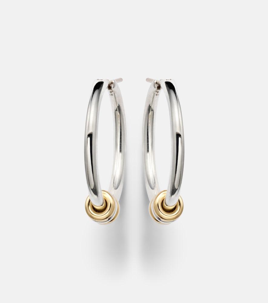 spinelli kilcollin argo sterling silver and 18kt gold earrings