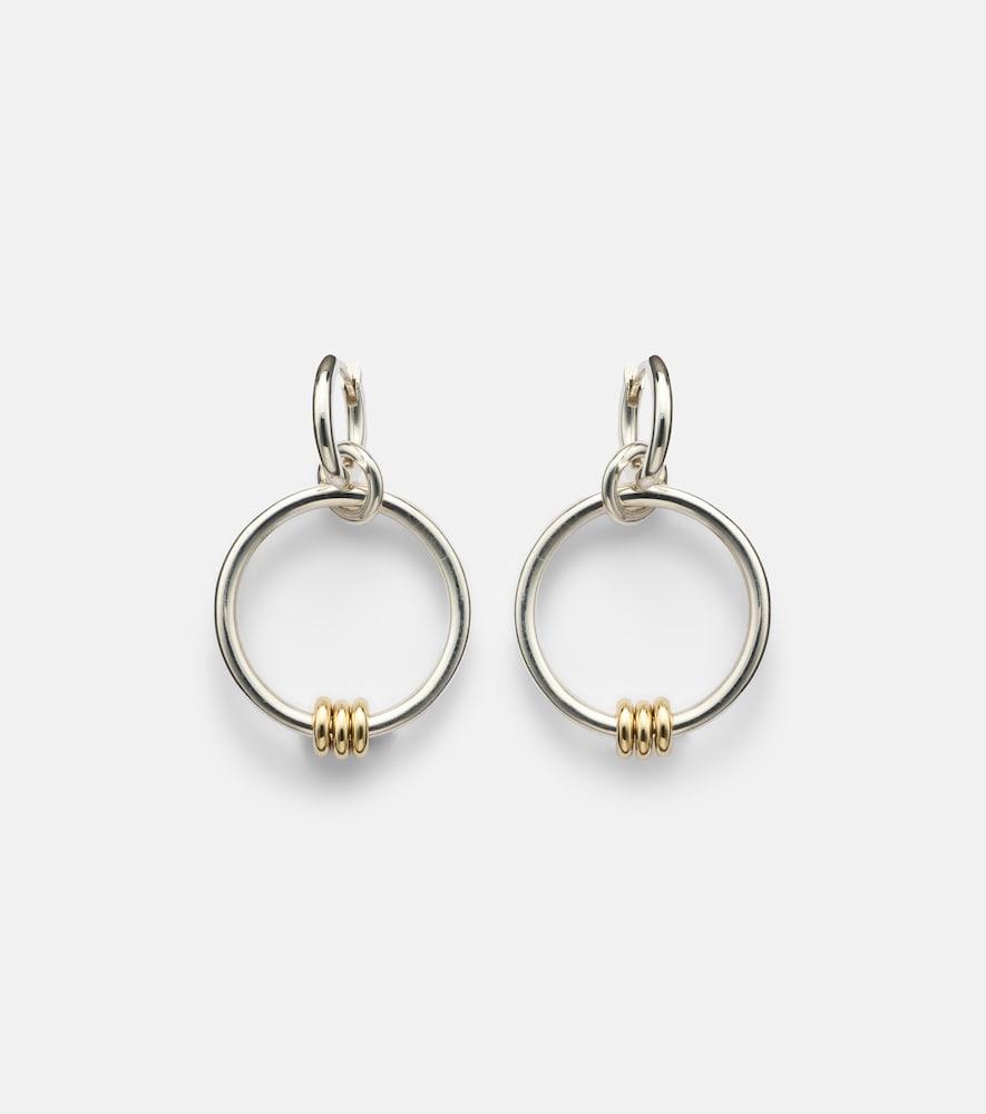 spinelli kilcollin asha sterling silver and 18kt gold earrings