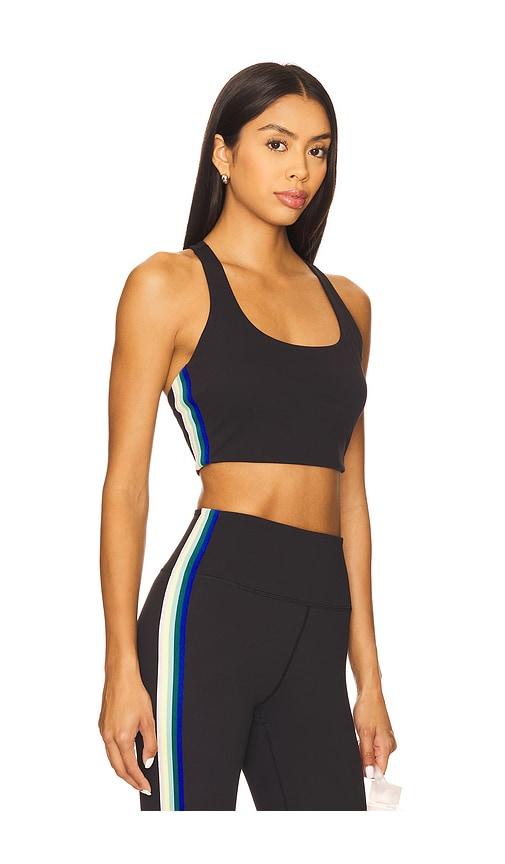 spiritual gangster infinity longline sports bra in black. - size xl (also in xs)