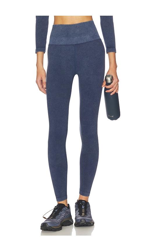 spiritual gangster sun bleached love 7/8 legging in blue. - size m/l (also in xs/s)