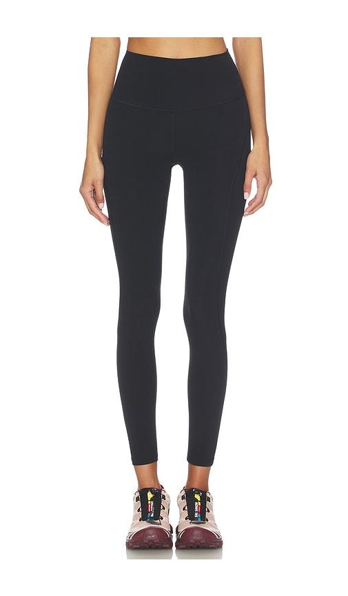 splits59 airweight high waist 7/8 pocket legging in black. - size l (also in m)