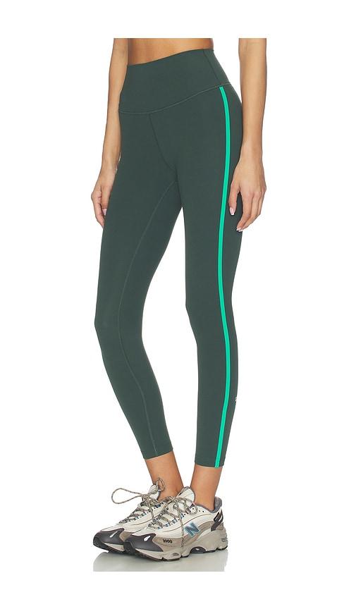 splits59 amber airweight high waist 7/8 legging in army,green. - size l (also in xl, xs)