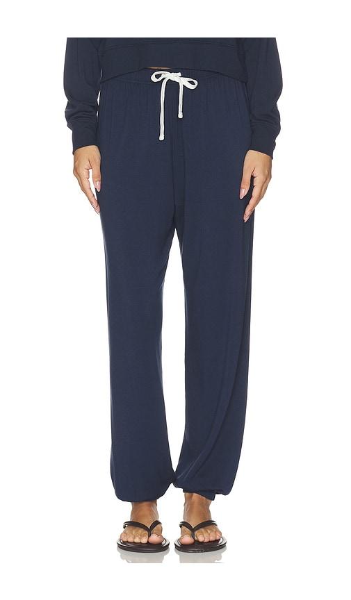 splits59 andie oversized sweatpant in navy. - size m (also in s)