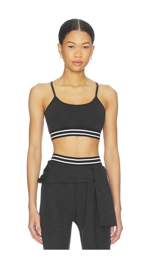splits59 cali active rib sports bra in black. - size m (also in s, xs)