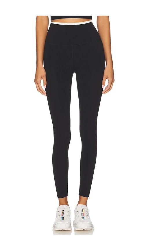 splits59 dual high waist airweight 7/8 legging in black. - size l (also in s, xs, m, xl)