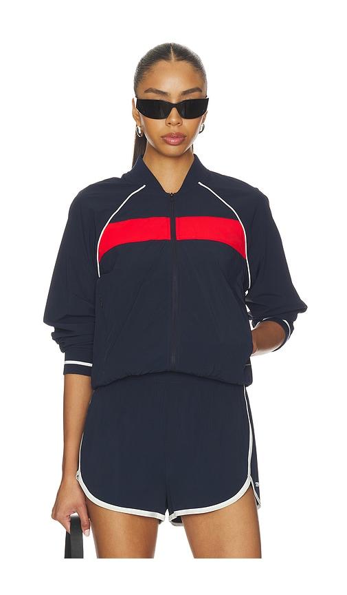 splits59 maci woven nylon jacket in navy. - size m (also in xs)
