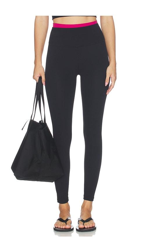 splits59 x revolve x revolve dual high waist airweight 7/8 legging in black. - size l (also in xs, s, m, xl)