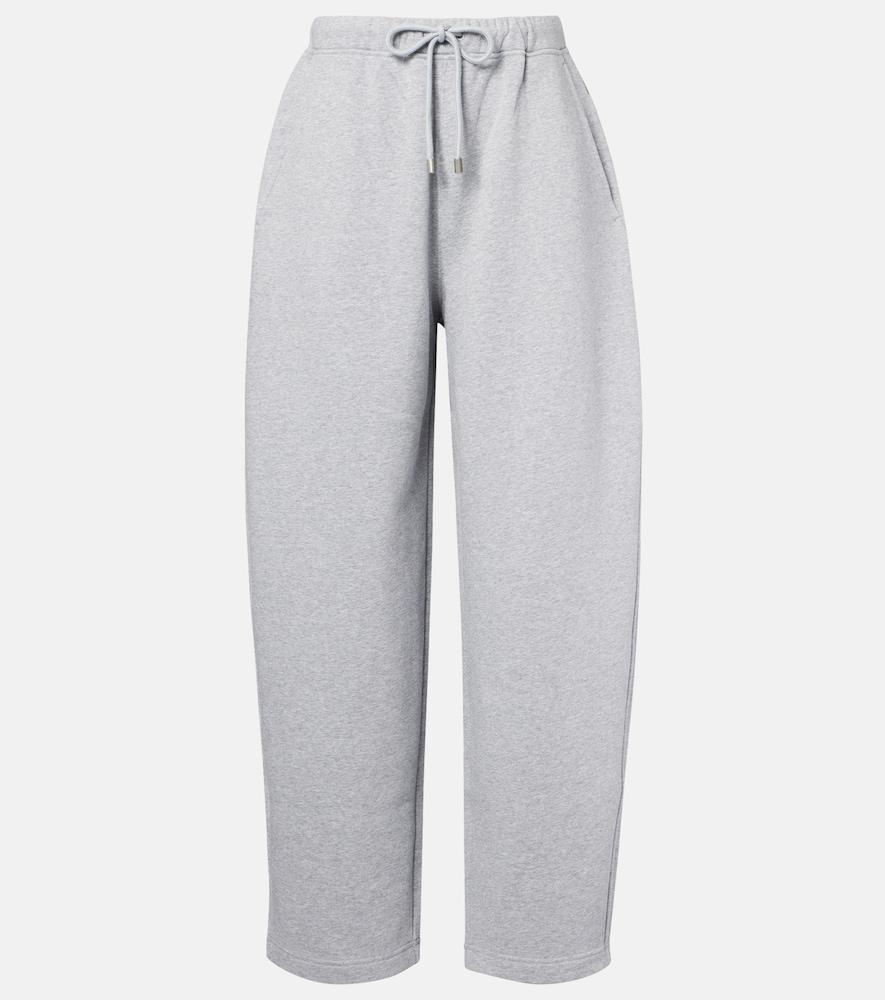 sportmax albania cotton-blend sweatpants