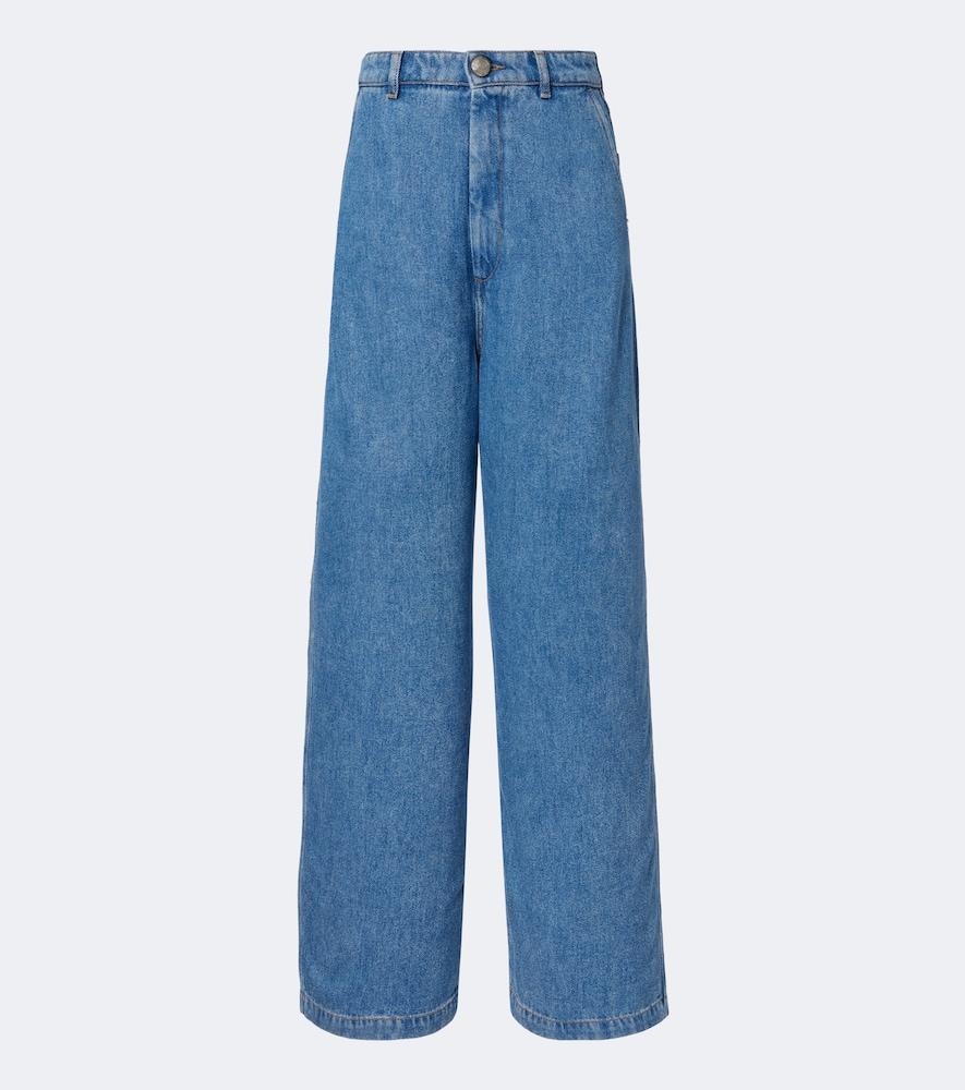 sportmax wide-leg jeans