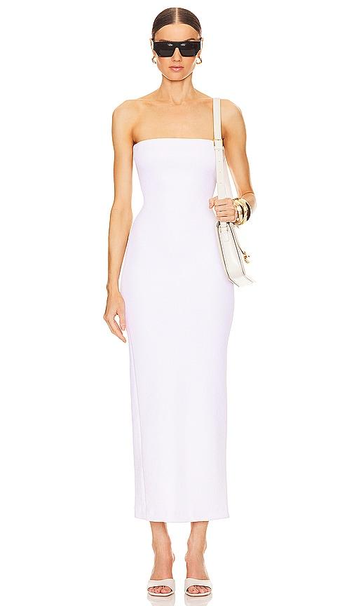 sprwmn tube dress in white. - size l (also in m)