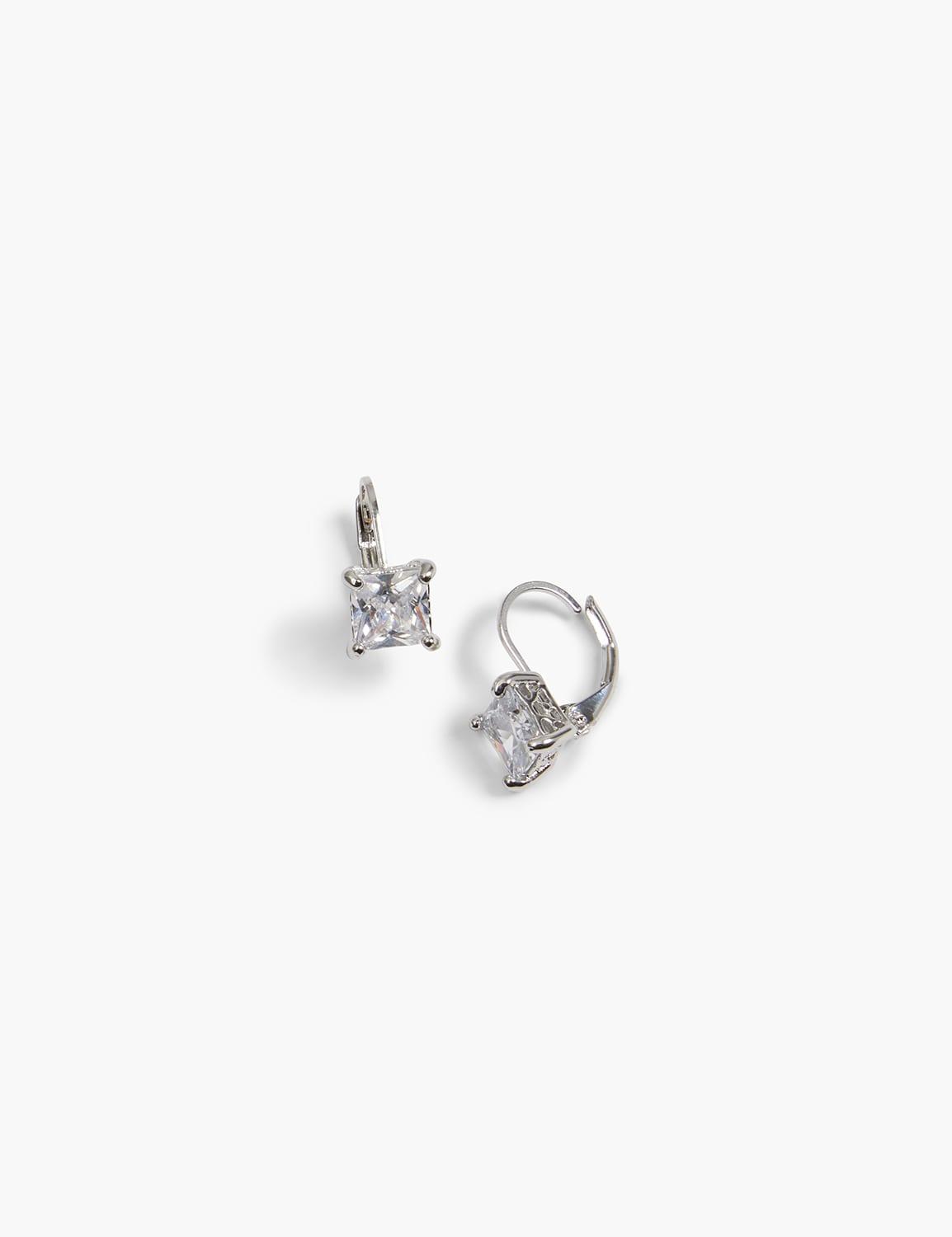 square drop earrings