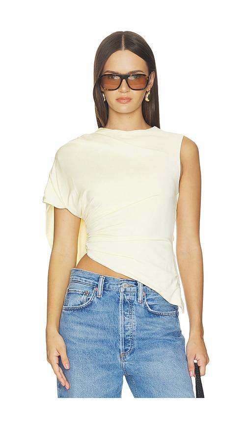 srg cleo top in yellow. - size l (also in xs, s, m, xl)