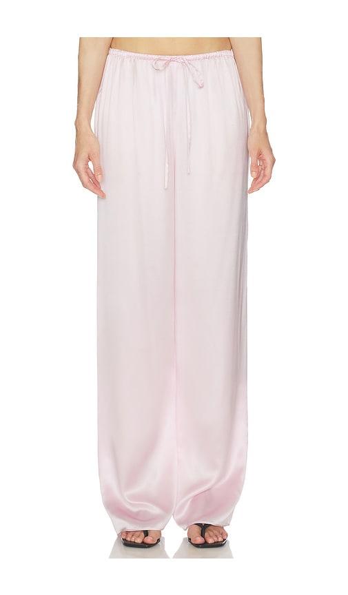 srg ellie silk pant in blush. - size m (also in s)