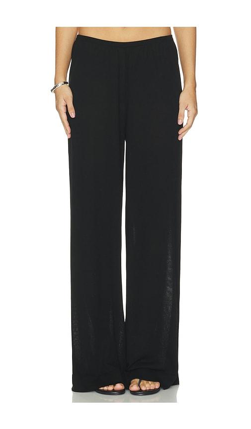 srg finlay knit pant in black. - size l (also in xs, s, m)