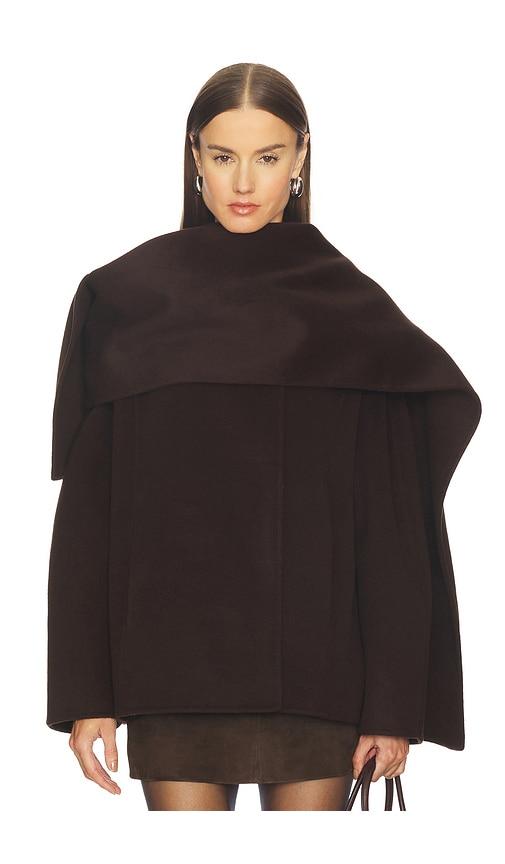 srg flynn jacket in chocolate. - size l (also in xs, s, m, xl)