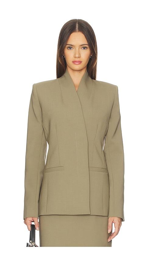 srg jackie blazer in grey. - size s (also in xs)