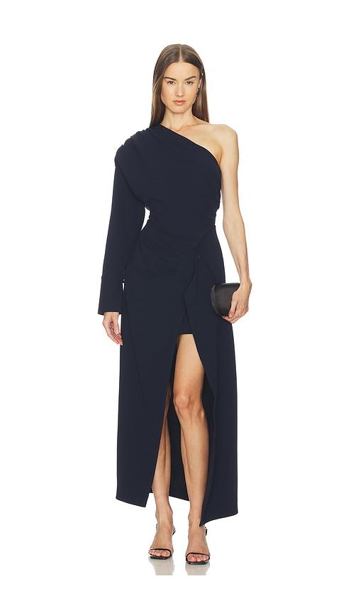 srg jessamine dress in navy. - size l (also in xxs, xs, s, m, xl)
