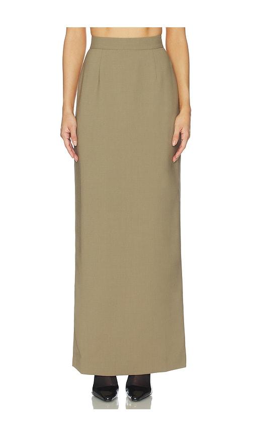 srg jill skirt in taupe. - size xs (also in xxs)