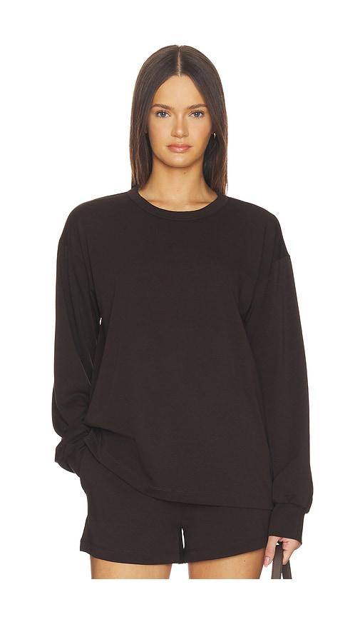 srg kyro top in chocolate. - size m (also in xs, s)