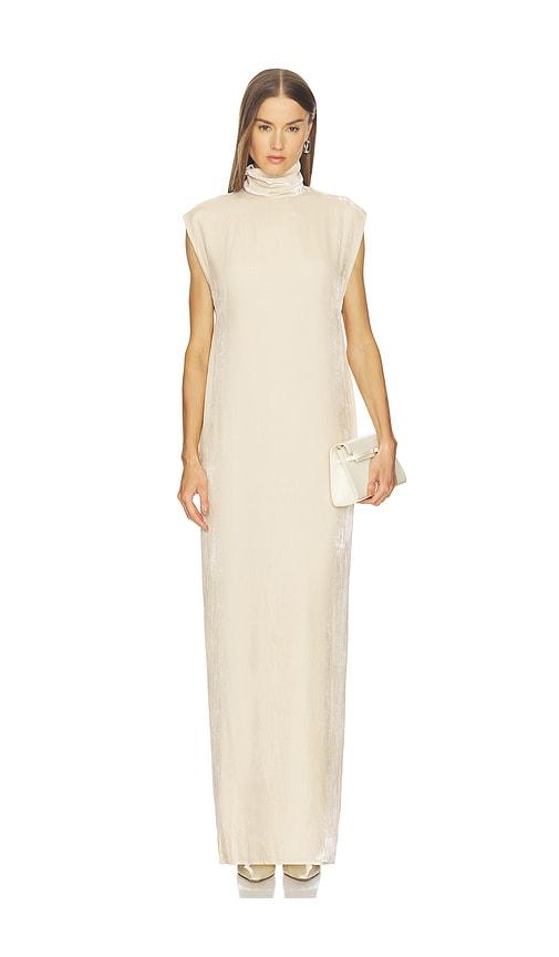 srg lily dress in cream. - size m (also in xs, s)