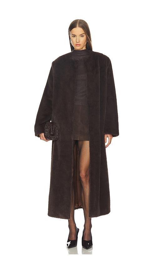 srg liv coat in chocolate. - size l (also in m, xl)
