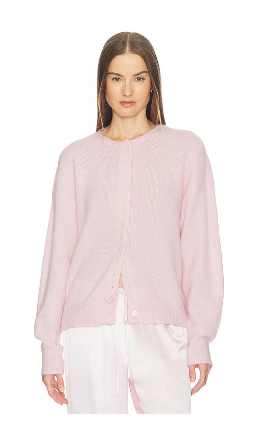 srg liyah cardigan in pink. - size m (also in xs, s)
