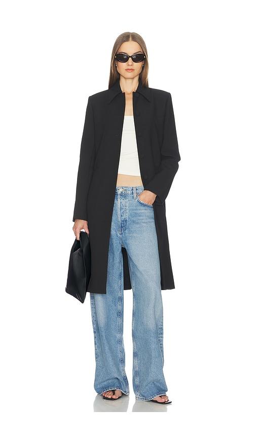 srg luna coat in black. - size m (also in s, xs)