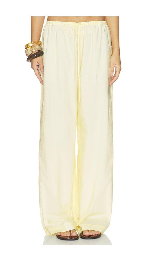 srg paloma pants in yellow. - size l (also in xs, s, m, xl)