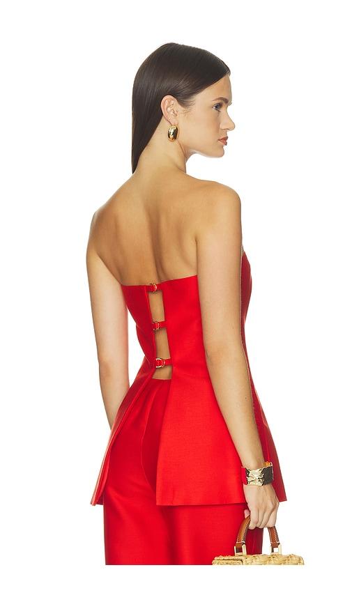 srg penny top in red. - size l (also in xxs, xs, s, m, xl)