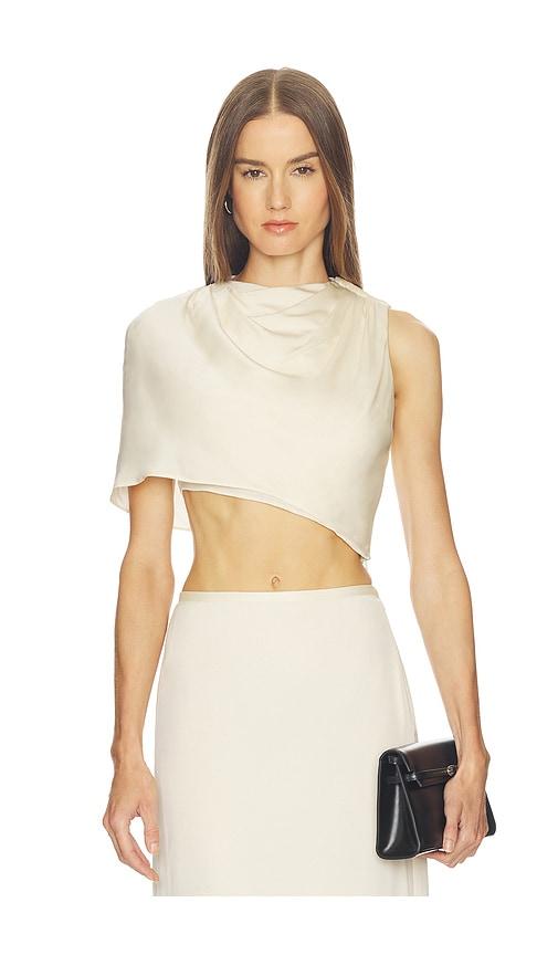srg rhea top in cream. - size l (also in s)