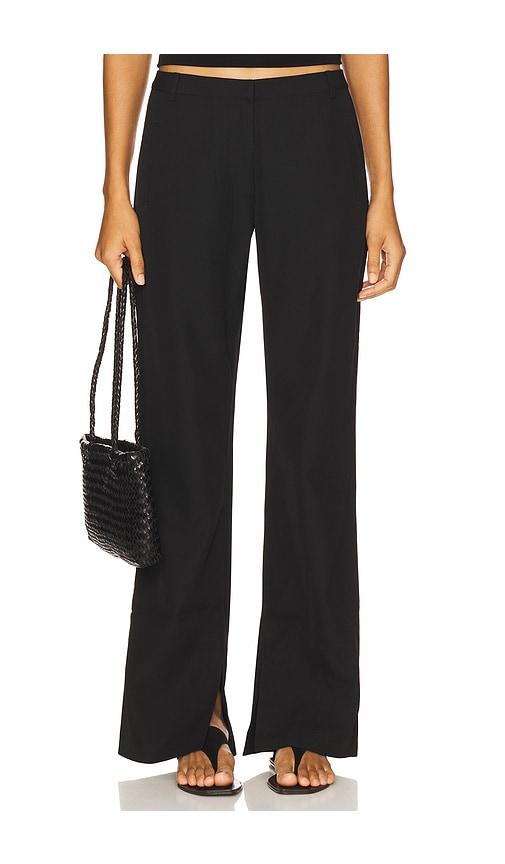 st. agni st agni 90s split leg pants in black. - size m (also in s)