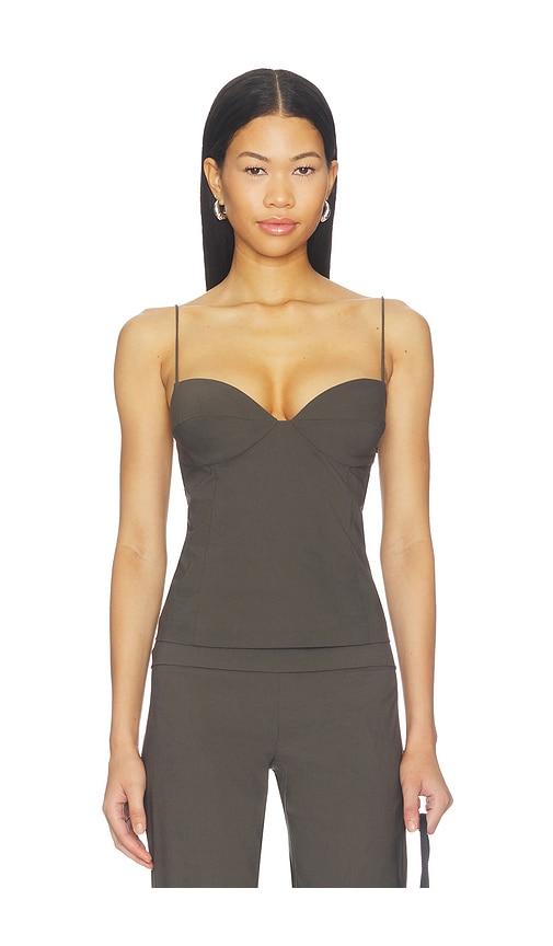st. agni studio cami in brown. - size l (also in xs, s, m, xl)