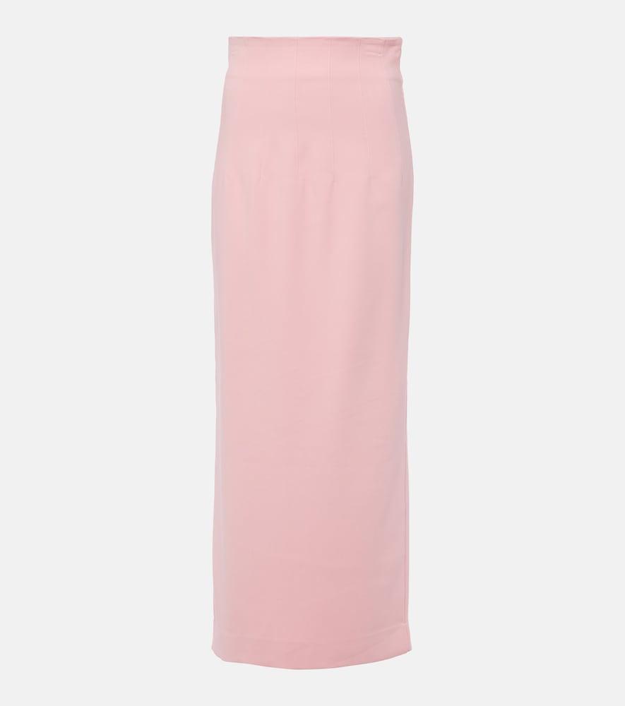 staud jeremiah high-rise maxi skirt