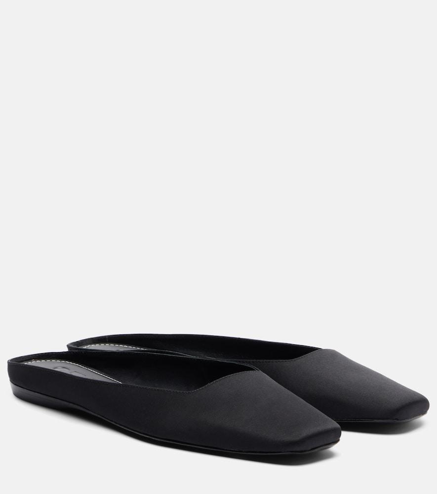 staud otto satin mules