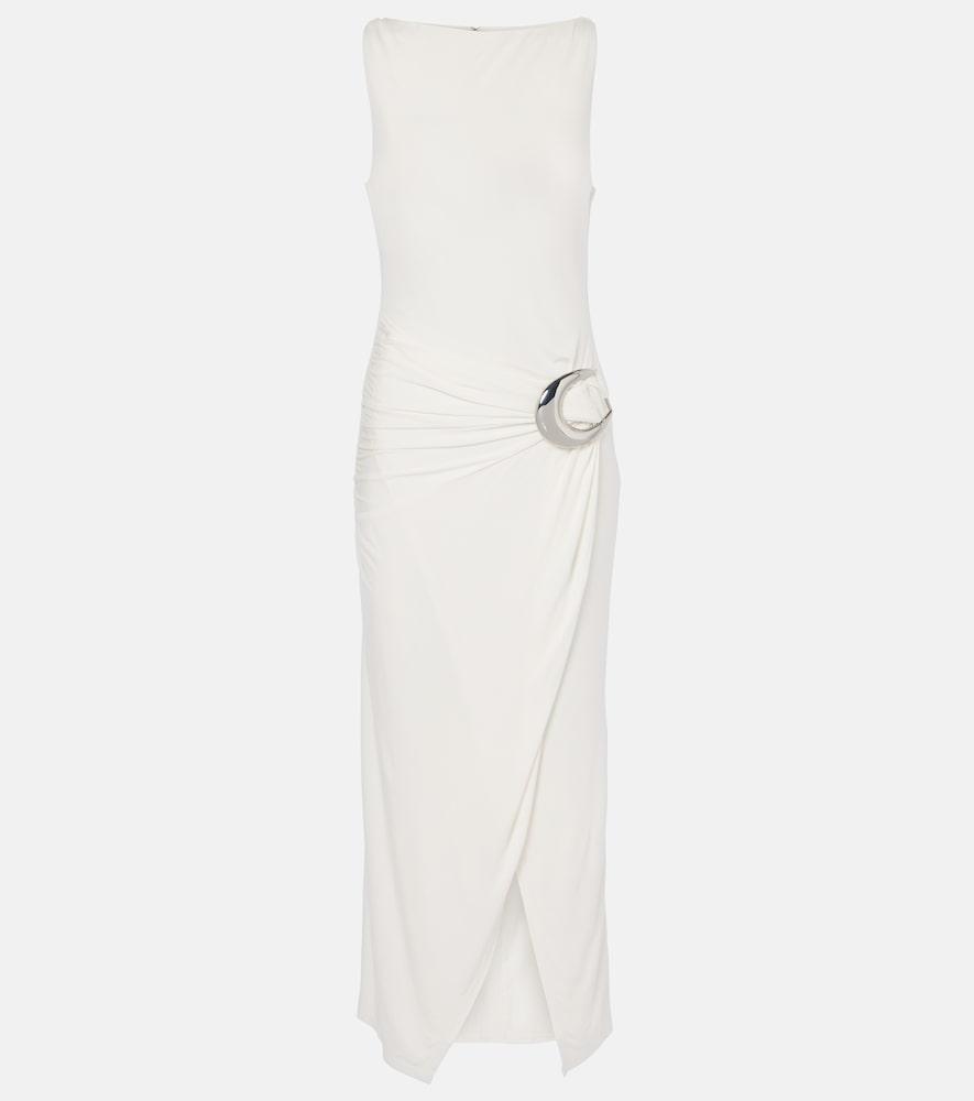 staud talia wrap dress