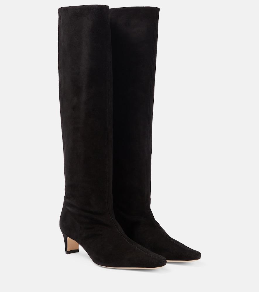 staud wally suede knee-high boots