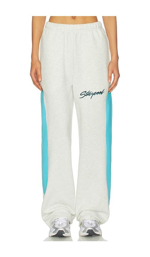 stay cool turbo sweatpants in light grey. - size l (also in xl/1x)