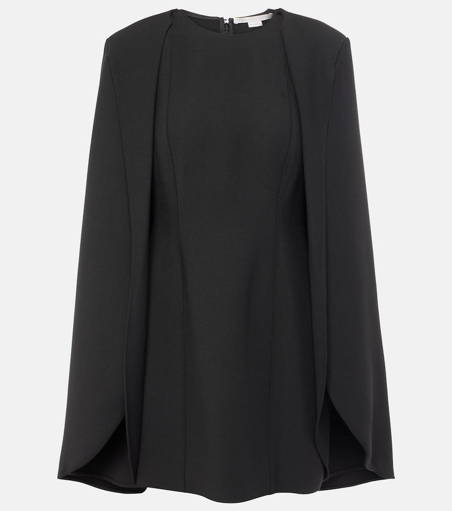 stella mccartney caped minidress