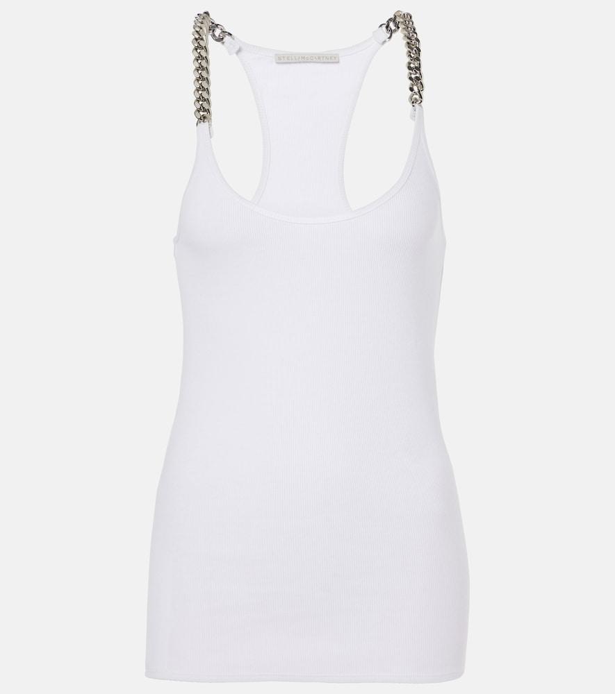 stella mccartney cotton-blend tank top