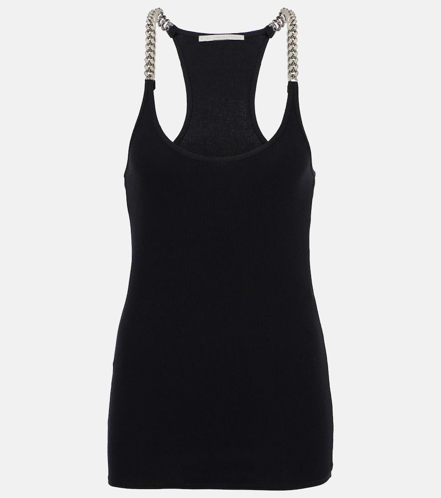 stella mccartney cotton-blend tank top