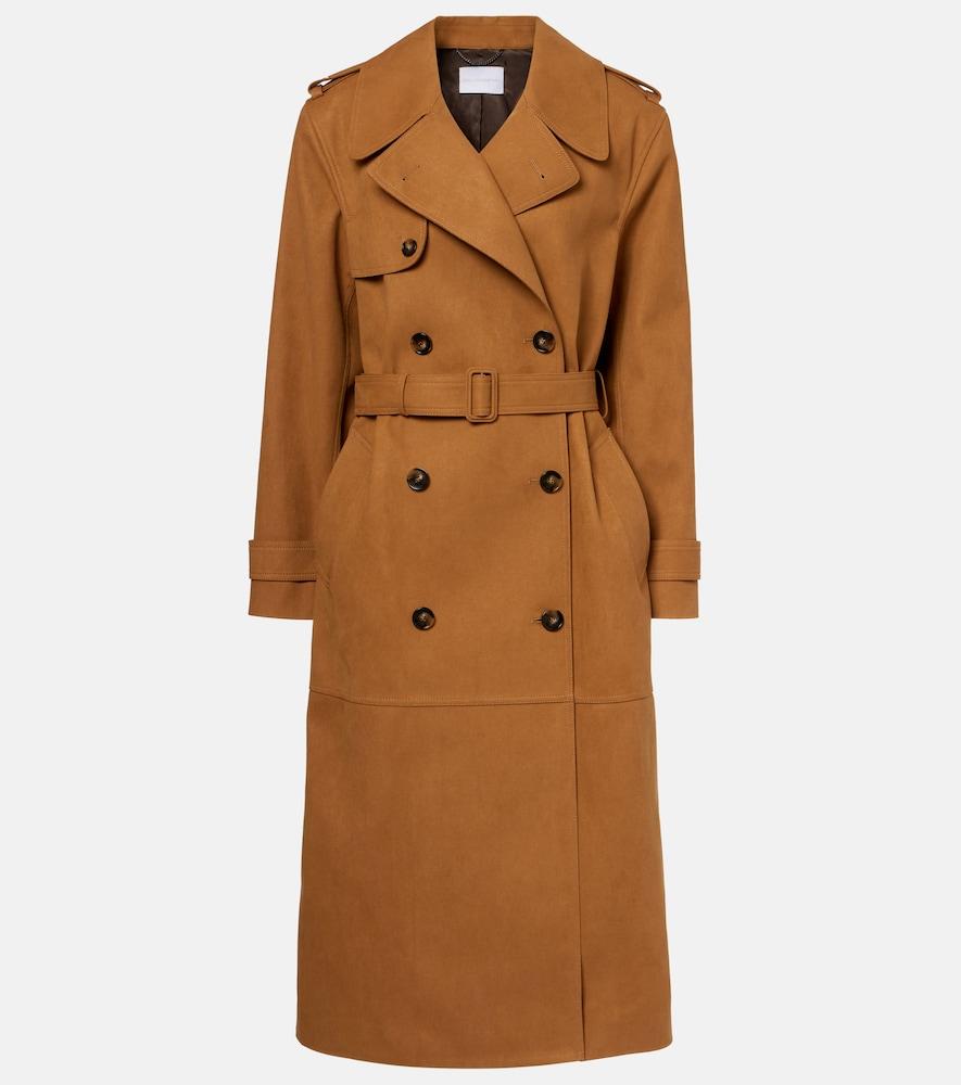stella mccartney double-breasted belted coat