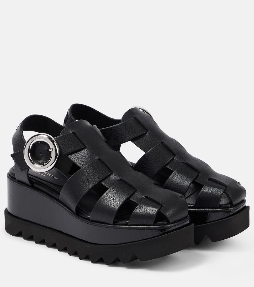 stella mccartney elyse platform fisherman sandals