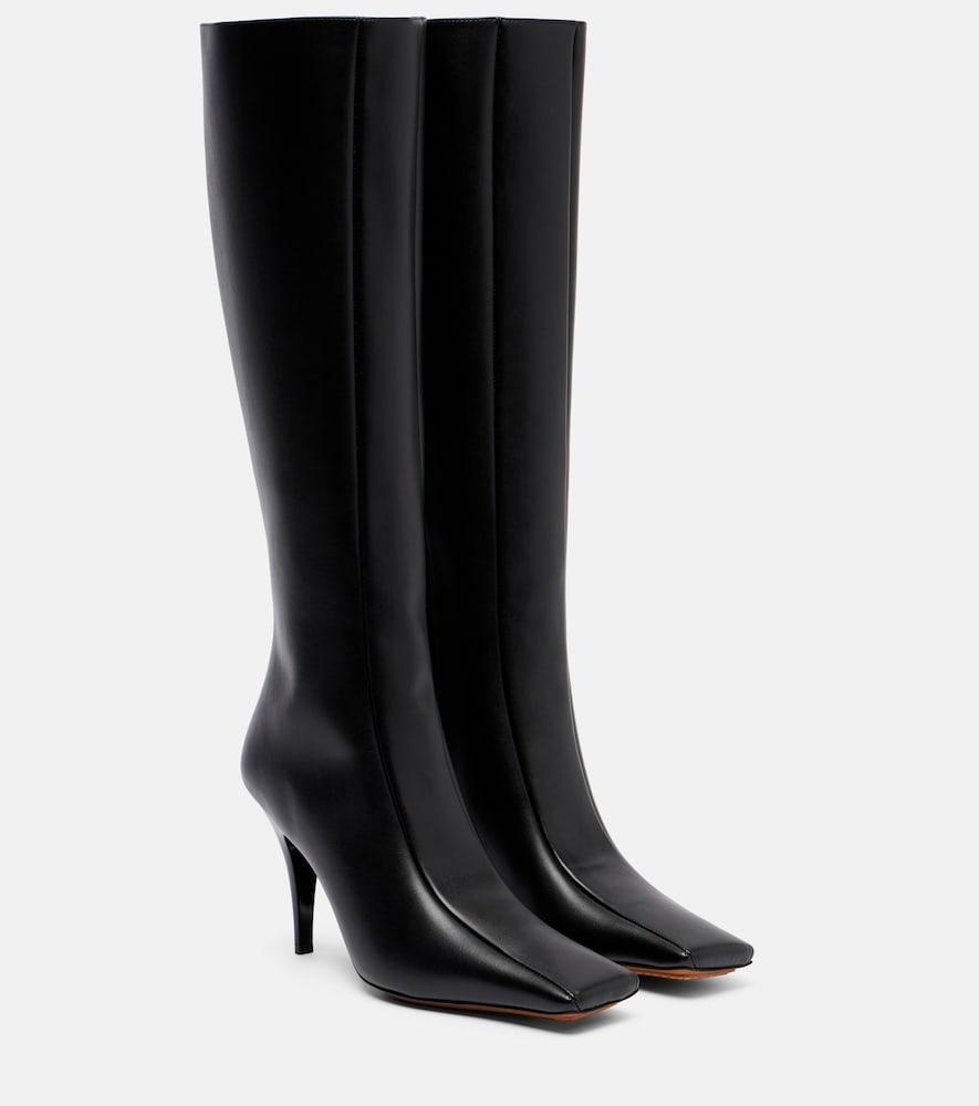 stella mccartney eve knee-high boots