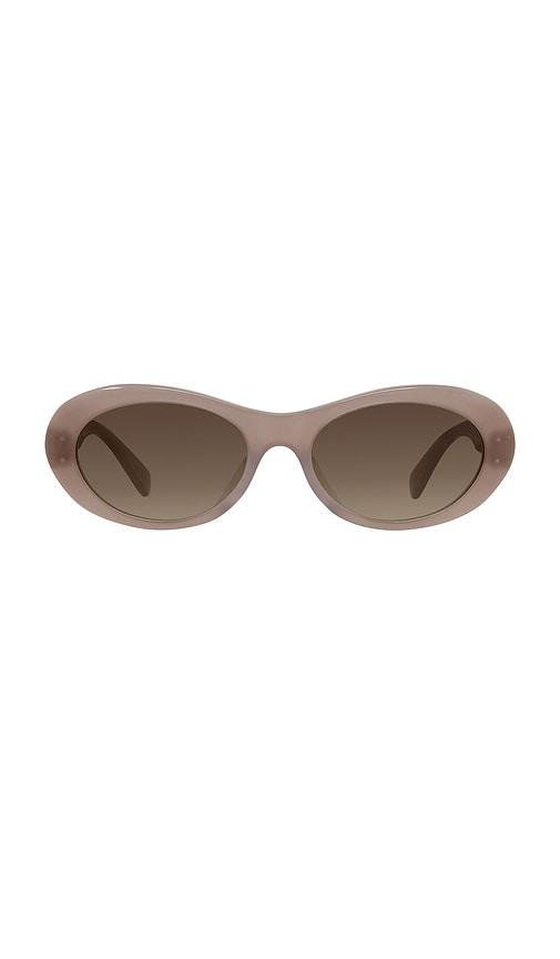 stella mccartney falabella sunglasses in taupe.