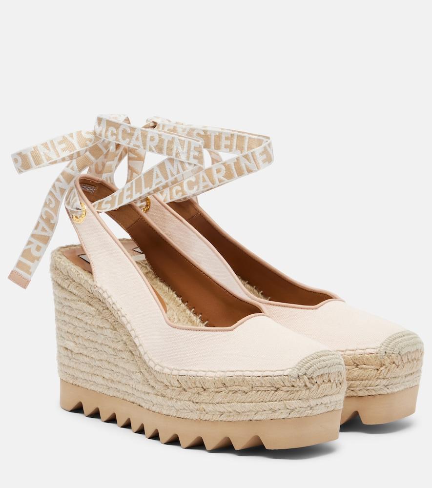 stella mccartney gaia espadrille wedges