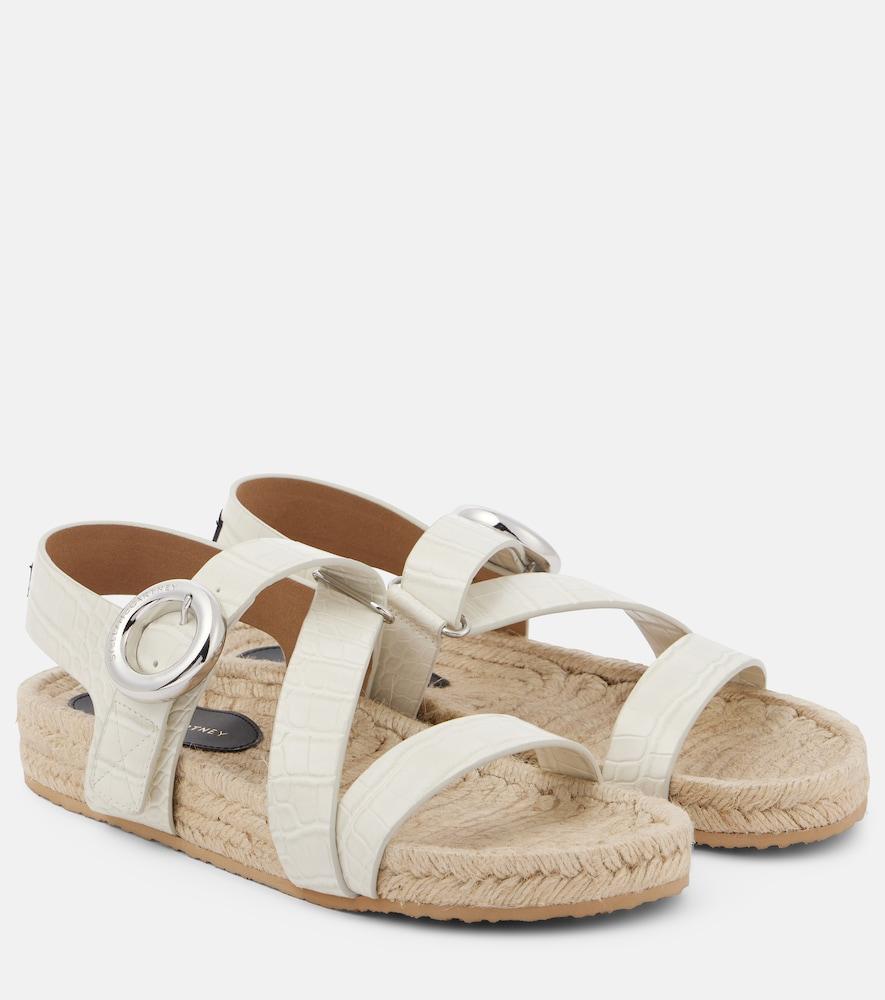 stella mccartney gaia s-wave sspadrille sandals