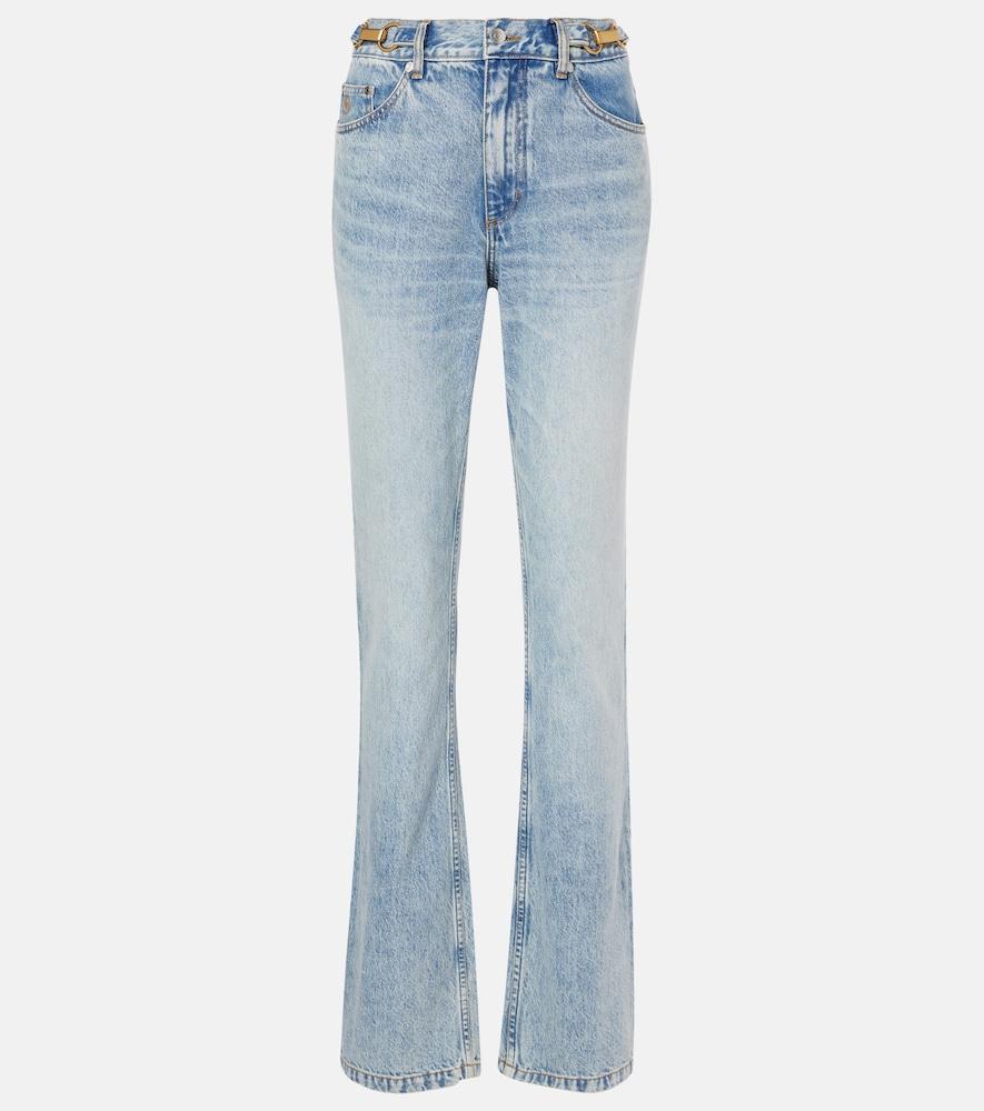 stella mccartney high-rise slim jeans