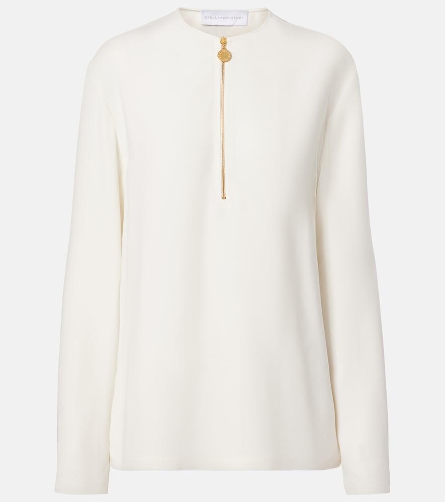 stella mccartney iconic half-zip top